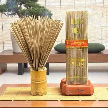 Nhang cây trầm hương 26cm QNK0052 – Trầm sạch Quảng Nam, dịu nhẹ, ít khói
