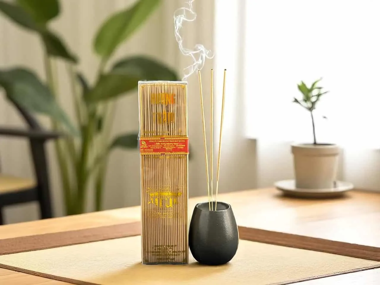 Nhang Trầm Hương 26cm – Thơm dịu – Sạch tự nhiên