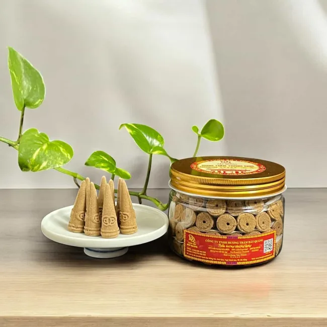 Nụ Trầm Hương Đồng Tiền DNR3001 – Thơm Dịu Tinh Tế, Tượng Trưng May Mắn & Vượng Khí - Hình ảnh 2