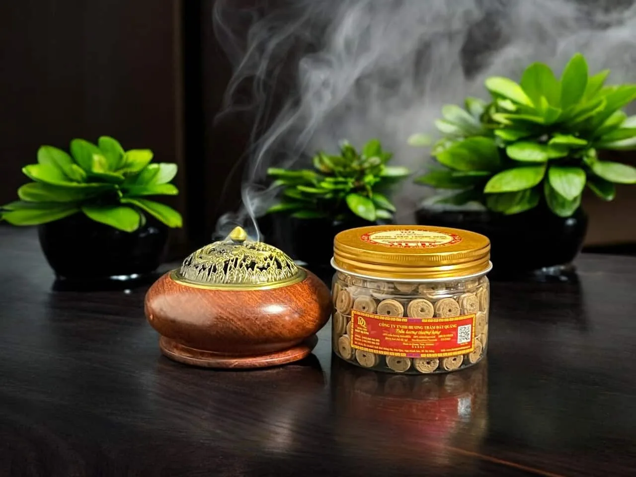 Nụ Trầm Hương Đồng Tiền DNR3001