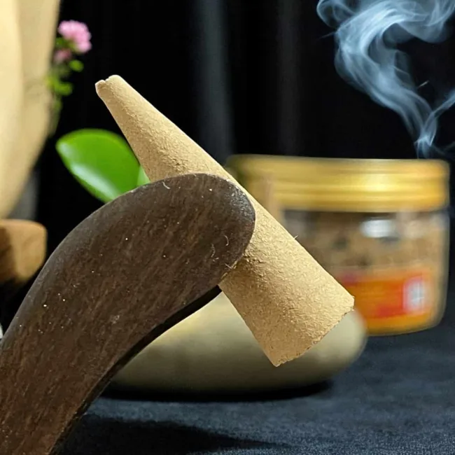 Nụ Trầm Hương Tháp Tròn QNK0052 Cao Cấp – Thơm Dịu Từng Khoảnh Khắc, Thăng Hoa Tâm Tịnh - Hình ảnh 3